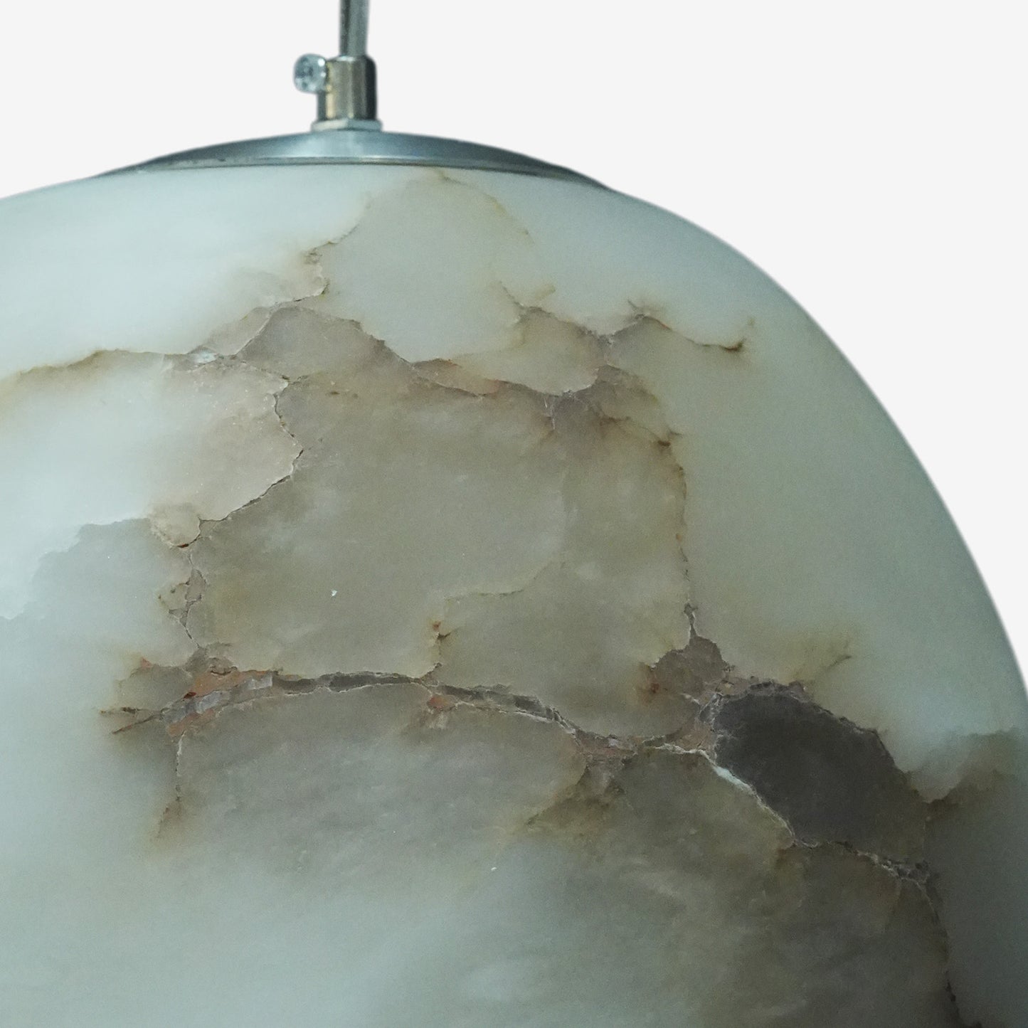 Alabaster Pebble Pendant Light