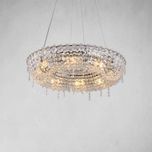 Round Crystal Chandelier
