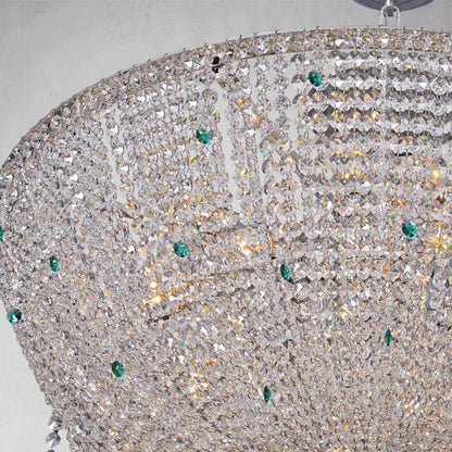 Umbrella crystal chandelier