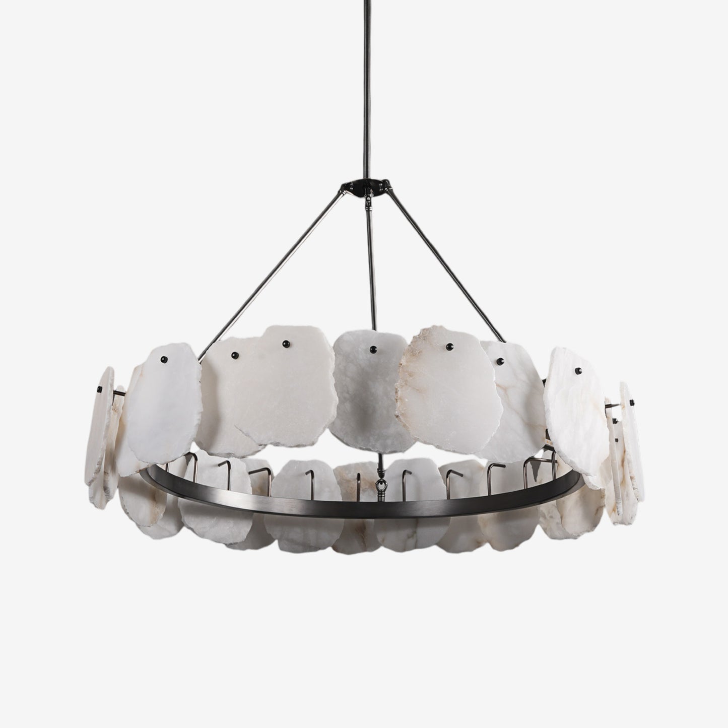 Aetheris Alabaster Round Chandelier