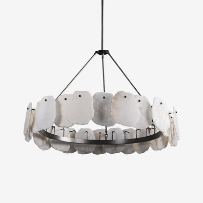 Aetheris Alabaster Round Chandelier