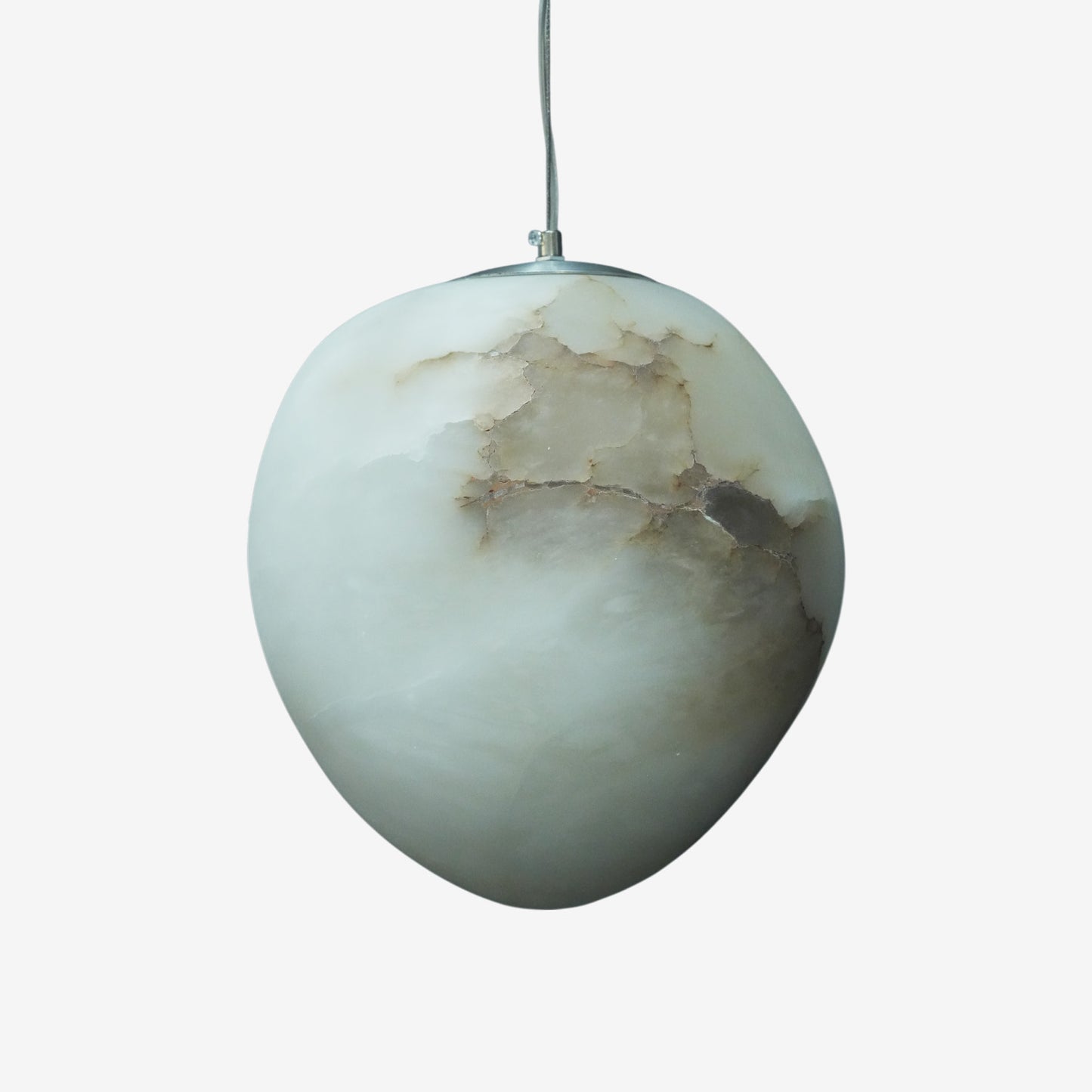 Alabaster Pebble Pendant Light