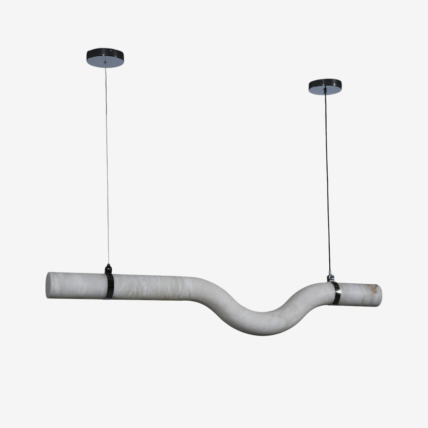 Waon Curved Alabaster Chandelier