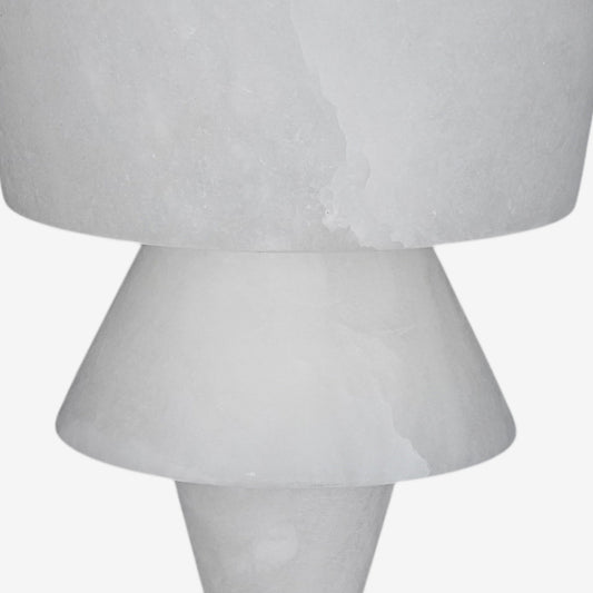 Kayla Living Room Alabaster Wall Sconce