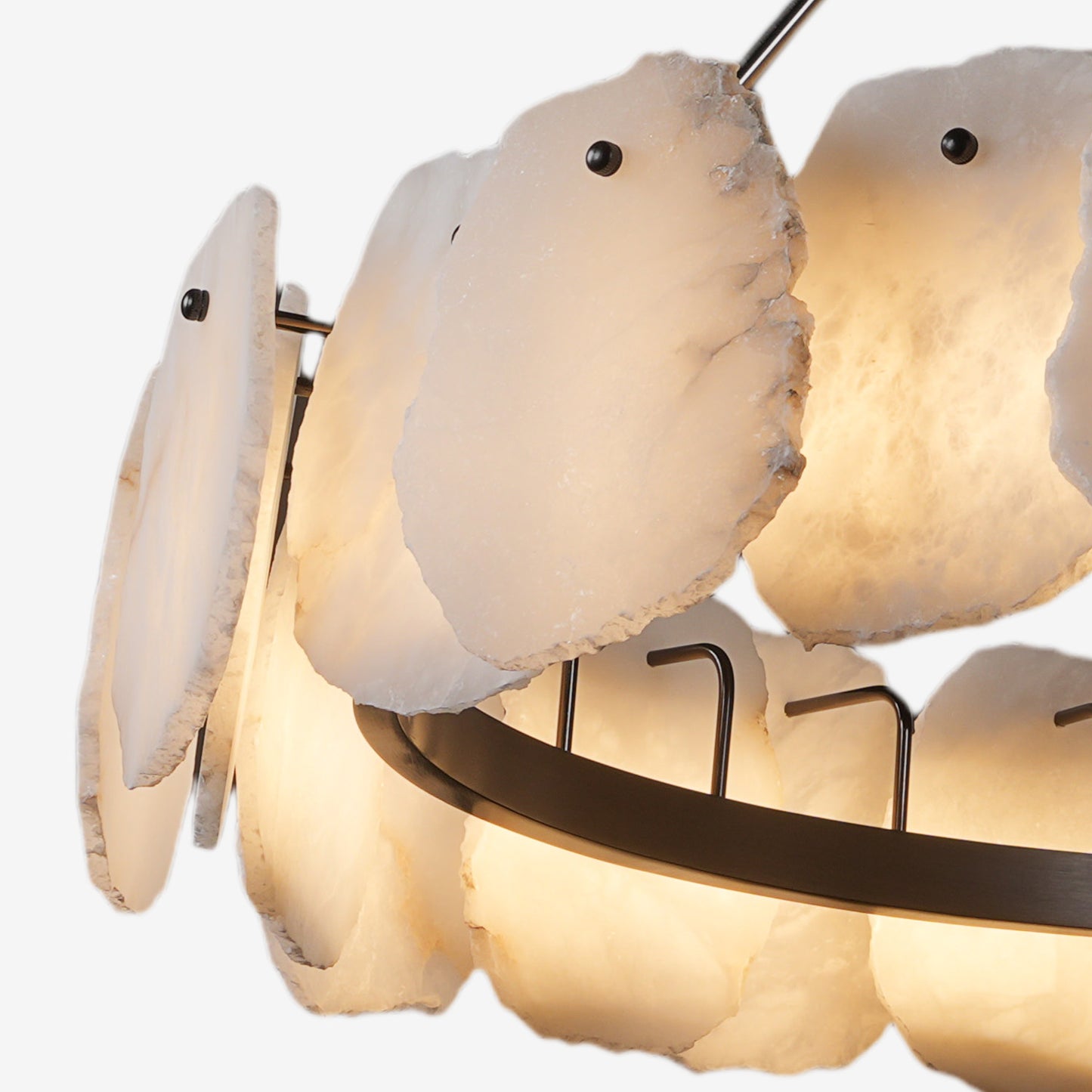 Aetheris Alabaster Round Chandelier