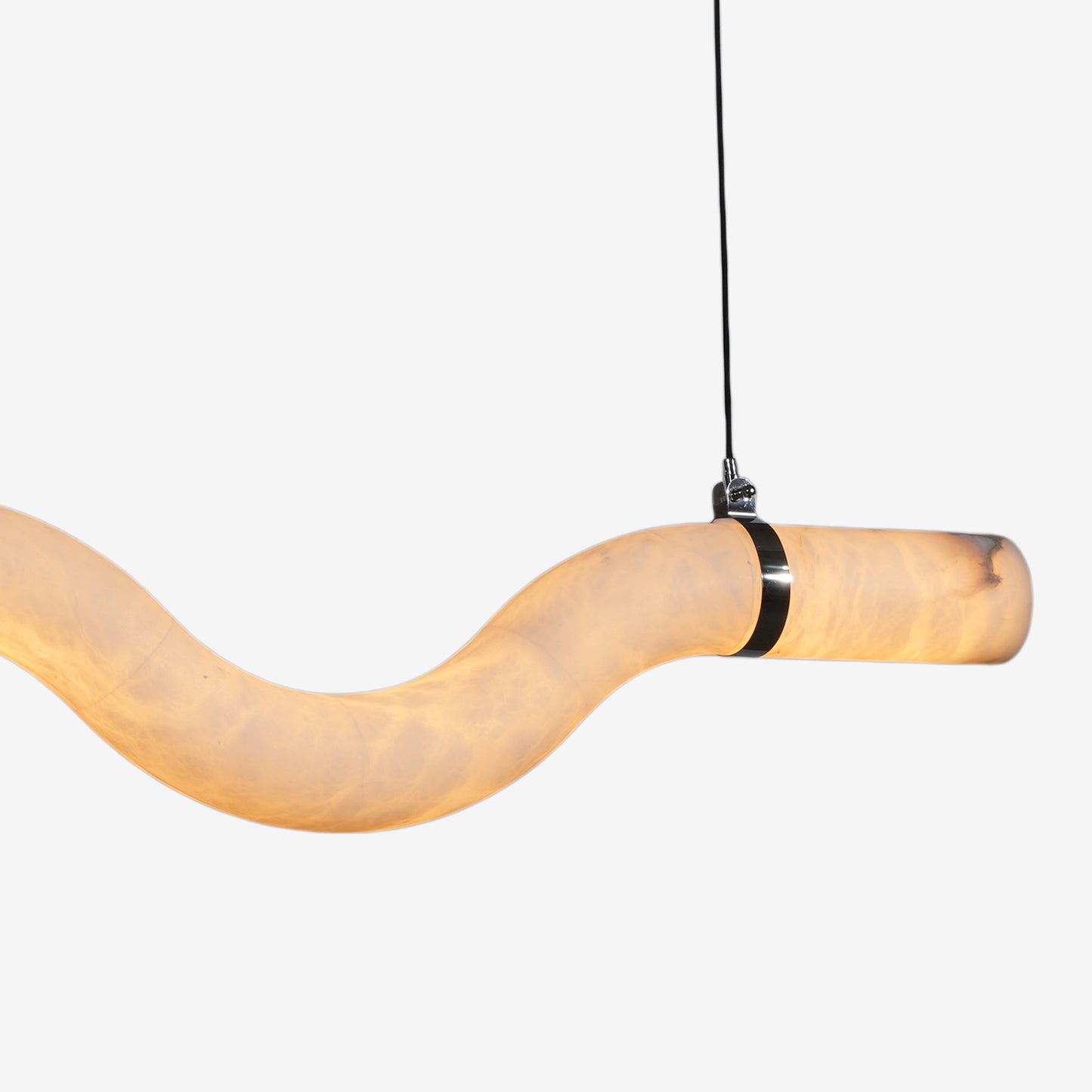 Waon Curved Alabaster Chandelier